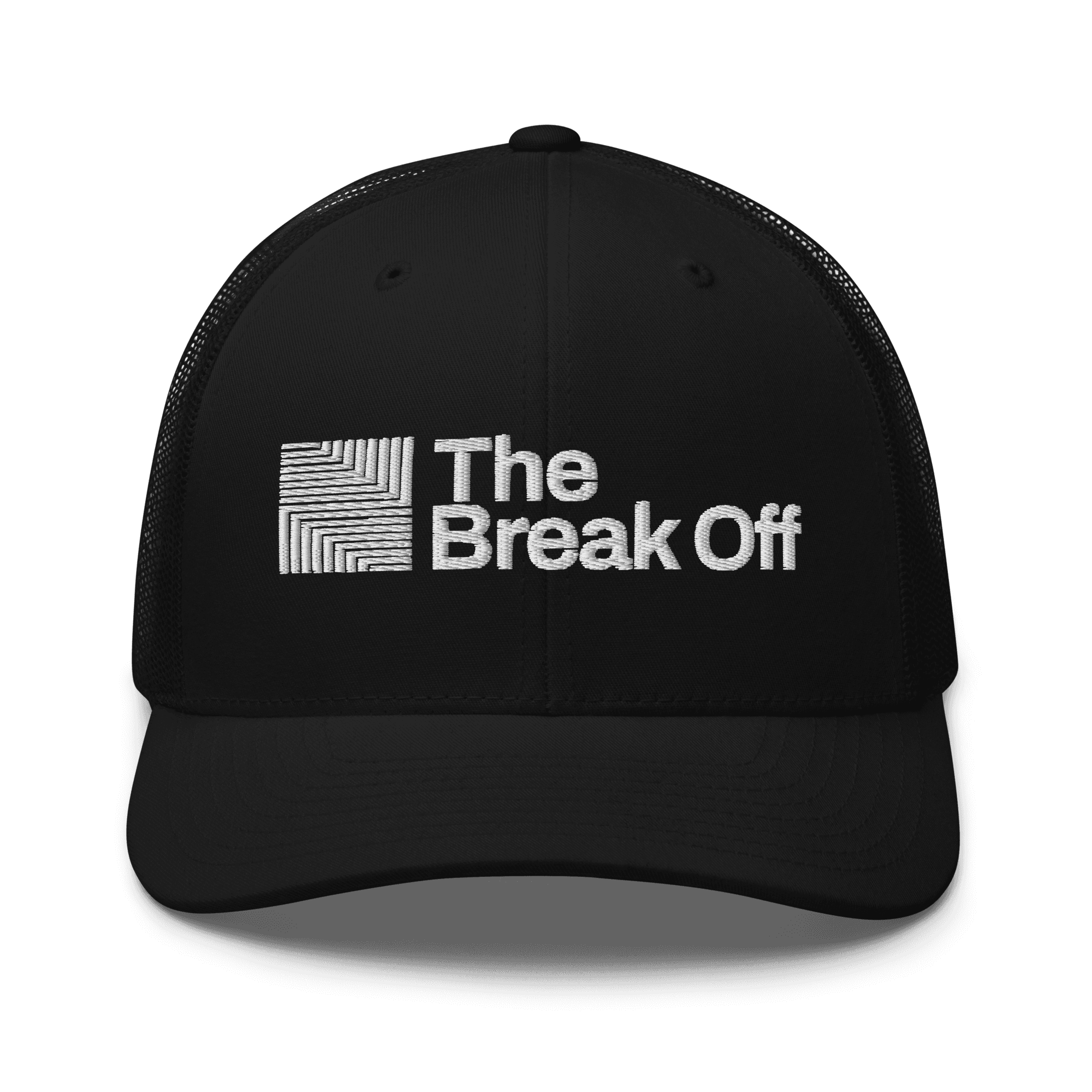 retro-trucker-hat-black-front